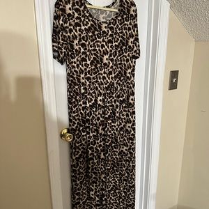 Leopard Maxi Dress